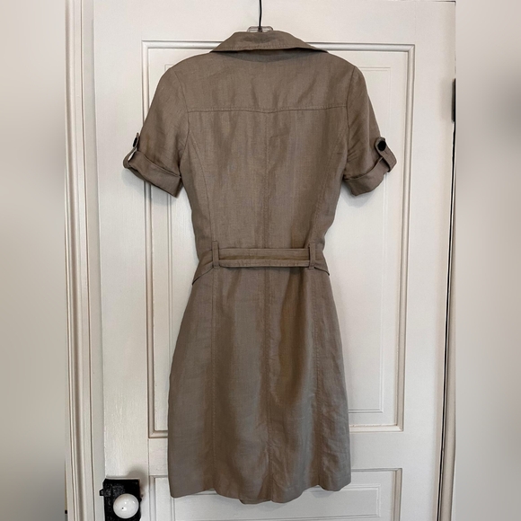 ESPRIT Linen Button Up Dress - Picture 2 of 3